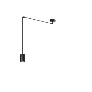 Spot wiszący TRAKER 1 BL/BLACK czarny