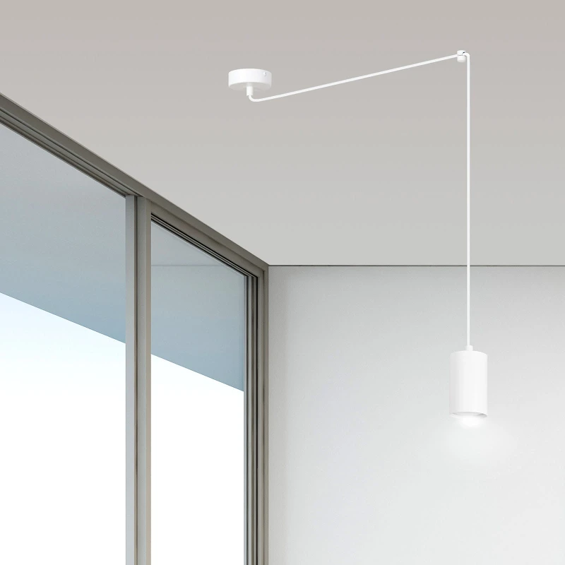 TRAKER 1 WH / WHITE 525/1 SPOT halogen punktowy dużo światła oryginalny DESIGN biały