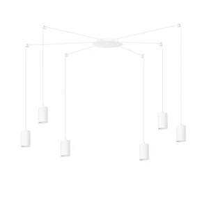 Spot wiszący TRAKER 6 WH/WHITE biały 