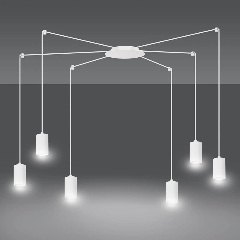 TRAKER 6 WH / WHITE 525/6 SPOT halogen punktowy dużo światła oryginalny DESIGN biały 3