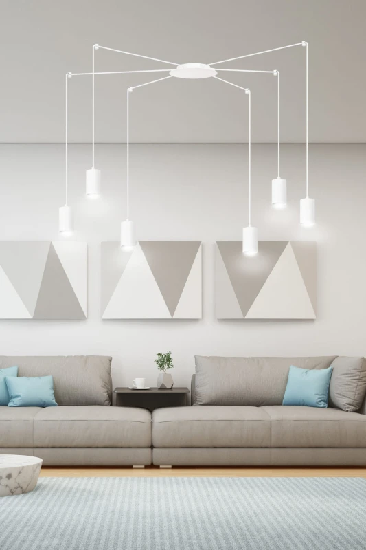 TRAKER 6 WH / WHITE 525/6 SPOT halogen punktowy dużo światła oryginalny DESIGN biały 9