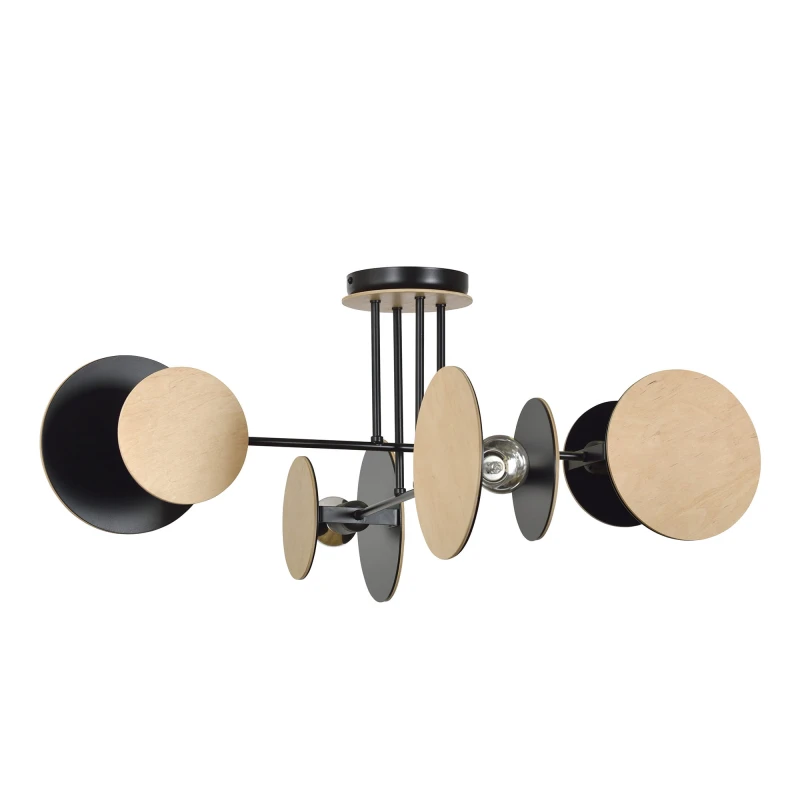 ZITA 4 BLACK 173/4 nowoczesna lampa sufitowa styl skandynawski najnowszy design