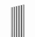 Lamele Slim BIAŁE na czarnym filcu 30x2,6x275 cm L3D 1