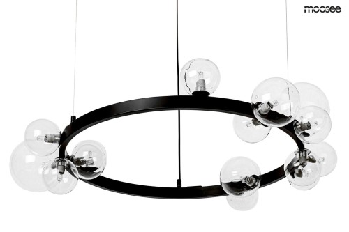 MOOSEE lampa wisząca ALURE 85 czarna