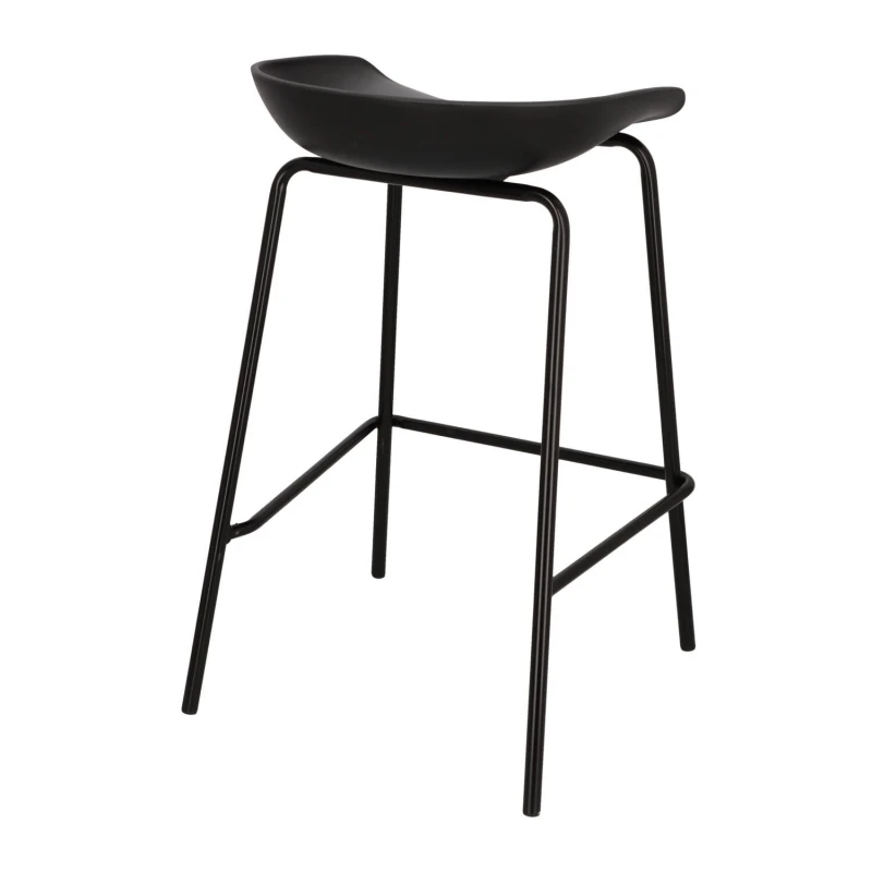 Stołek barowy Grego czarny 65 cm 5