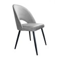 Krzesło tapicerowane Polo noga czarna metalowa 10