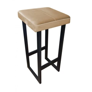 Hoker tapicerowany Alex podstawa czarna 75cm