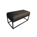 Ławka tapicerowana Kaya podstawa czarna 85 cm 6