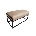 Ławka tapicerowana Kaya podstawa czarna 85 cm 7