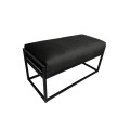 Ławka tapicerowana Kaya podstawa czarna 85 cm 12