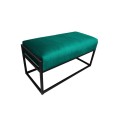Ławka tapicerowana Kaya podstawa czarna 85 cm 13