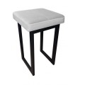Taboret tapicerowany Solid 45cm podstawa czarna  15