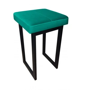 Hoker tapicerowany Solid 60cm podstawa czarna 