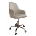 Krzesło Fotel biurowy tapicerowany obrotowy Westa 1