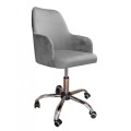 Krzesło Fotel biurowy tapicerowany obrotowy Westa 7