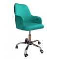 Krzesło Fotel biurowy tapicerowany obrotowy Westa 10