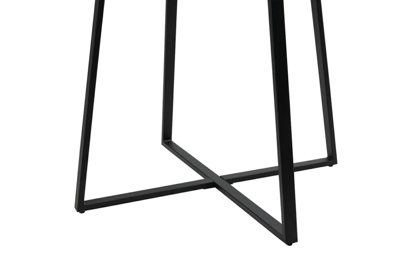 Stół CARAT 100 - MDF, czarna podstawa 2