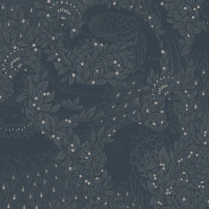 Tapeta Evelina Indigo Blue Jordnara Sandberg S10126