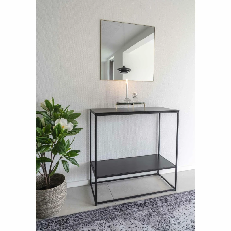 Lustro Jersey kwadratowe złote 60cm 2