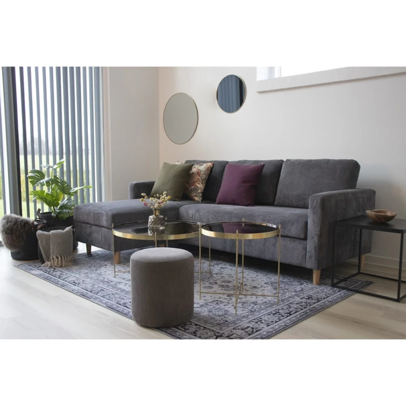 Lustro Jersey okrągłe złote 60cm 3