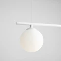 Lampa Wisząca Beryl Glass 3 White biała 2