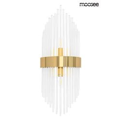 Moosee lampa ścienna Florens M złota