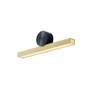 Moosee lampa ścienna Wand 45 złota