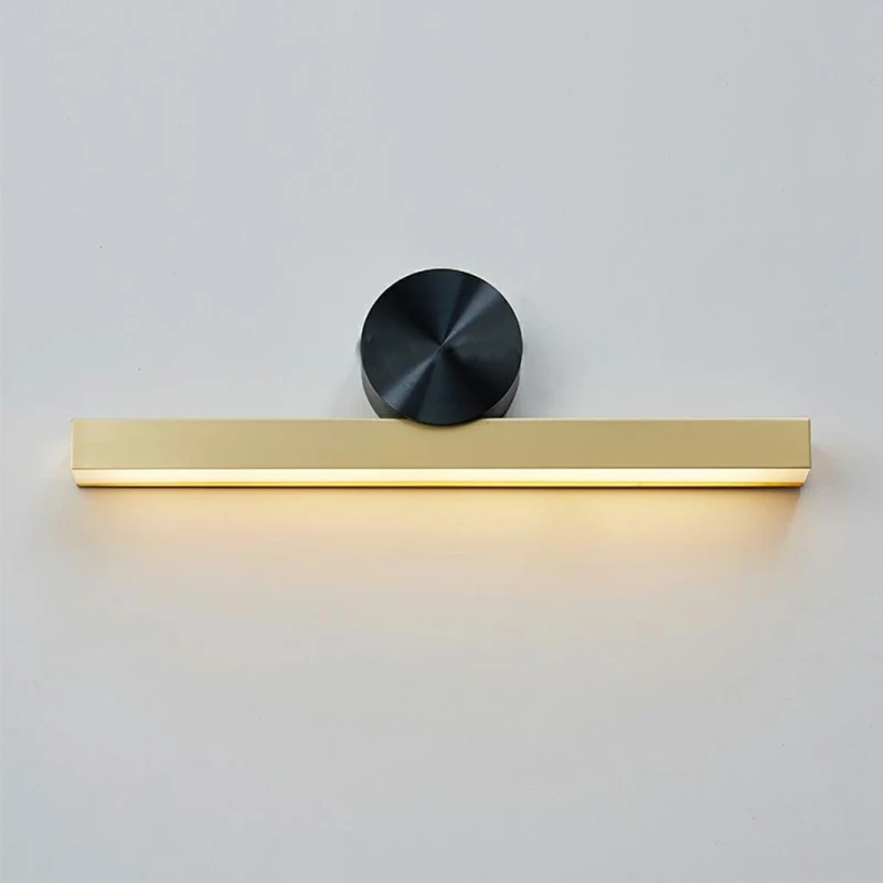 MOOSEE lampa ścienna WAND 45 złota 2