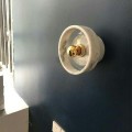 Moosee lampa ścienna Arco biała 4