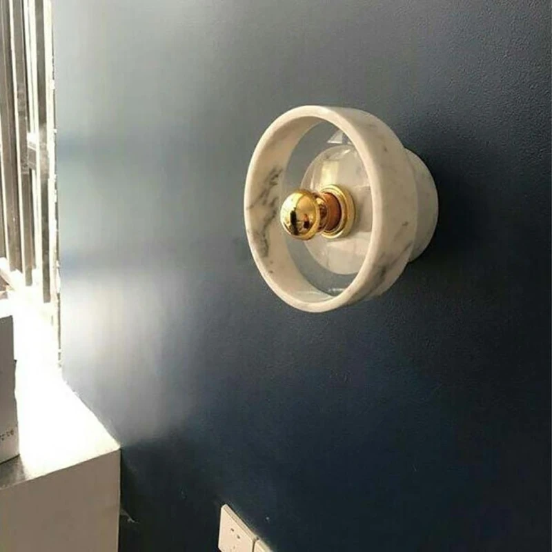 MOOSEE lampa ścienna ARCO biała 2