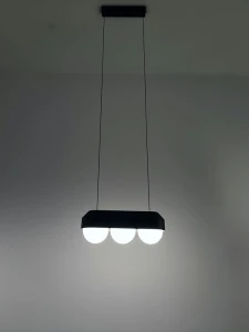 Moosee lampa wisząca Drops 3 czarna