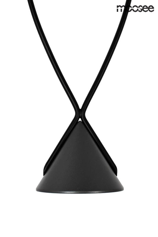 MOOSEE lampa wisząca ATLAS 3 czarna 4