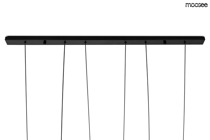 MOOSEE lampa wisząca ATLAS 3 czarna 6