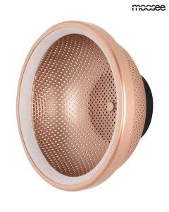 Moosee lampa ścienna Faro miedziana