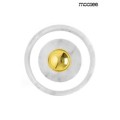 Moosee lampa ścienna Arco biała 5
