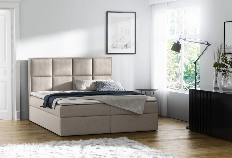 Łóżko kontynentalne GALAXY w tkaninie Casablanca 2301.jpg