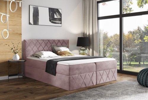 Łóżko kontynentalne Paros Lux