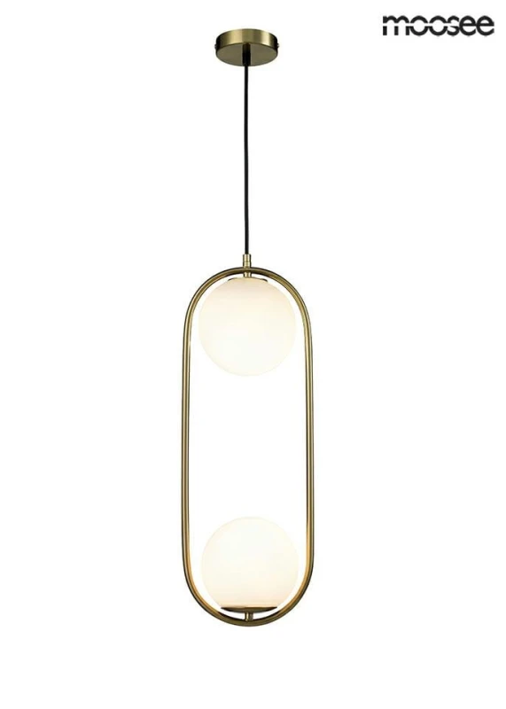 MOOSEE lampa wisząca AURELIA TWIN złota 1