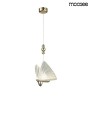 MOOSEE lampa wisząca BUTTERFLY M złota 1