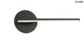 MOOSEE lampa ścienna HORIZON czarna 1