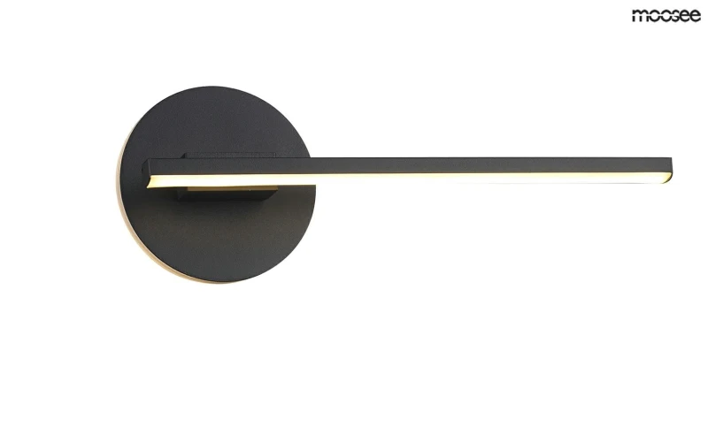 MOOSEE lampa ścienna HORIZON czarna 1