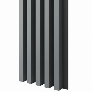 Lamele 3x4cm GRAFIT na czarnej płycie L3D