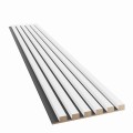 Lamele Slim BIAŁE na czarnej płycie L3D - Panel 30 cm 2