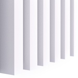 Lamel Standard 4-stronny laminat Biały 3x4x275cm LEO