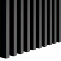 Lamel Mini 4-stronny laminat Czarny 3x1,6x275 cm LEO 1