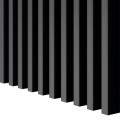 Lamel Mini 4-stronny laminat Czarny 3x1,6x275 cm LEO 5