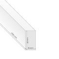 Lamel Mini 4-stronny laminat Czarny 3x1,6x275 cm LEO 6