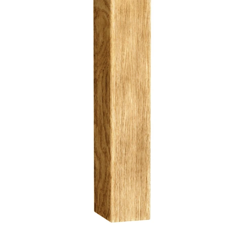 Lamele ścienne - fornir dębowy [30x40] 2