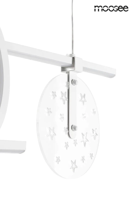 MOOSEE lampa wisząca STARS biała 6