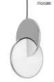 MOOSEE lampa wisząca DISCO srebrna 2